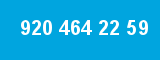 920 464 22 59 920 464 22 59